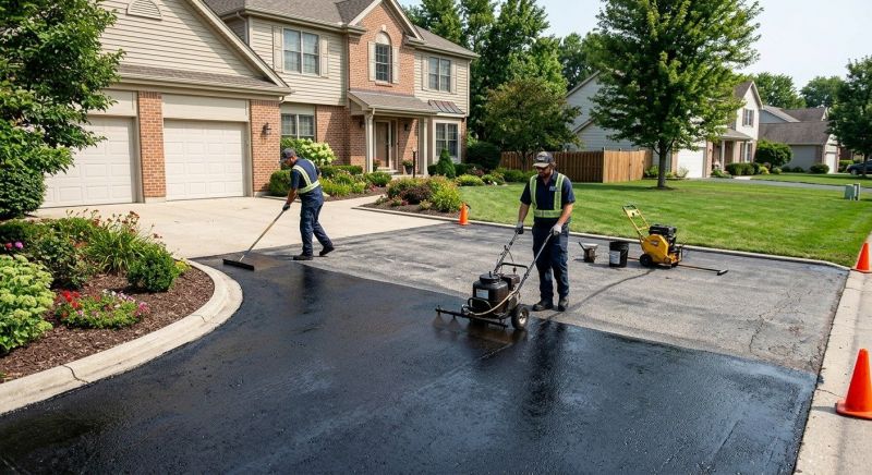 Asphalt Driveway Resurfacing in Greenville, SC