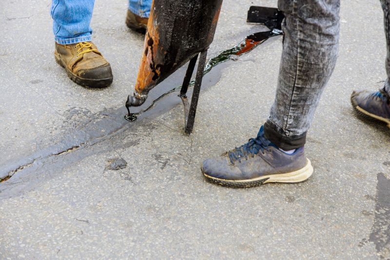 Crack Filling Inside the Lot