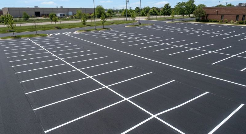 Parking Lot Striping in Suwanee, GA